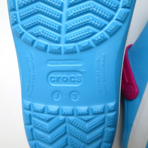 Crocs Kids Crocband Clog Sandal Size J 3 - Picture 6 of 6